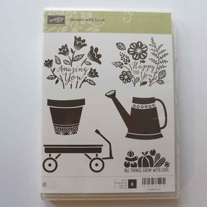 Grown With Love | Retired Clear Mount Stamp Set