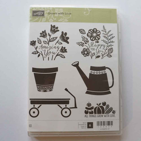 Grown With Love | Retired Clear Mount Stamp Set