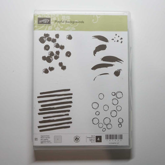 Playful Backgrounds | Retired Photopolymer Stamp Set