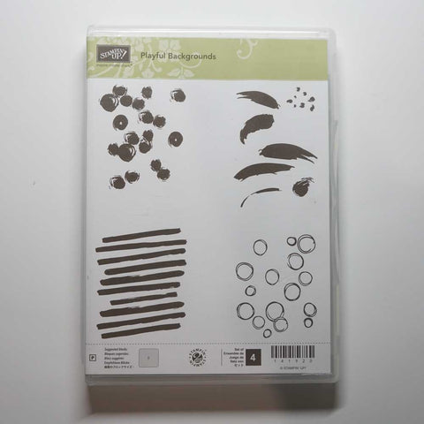 Playful Backgrounds | Retired Photopolymer Stamp Set