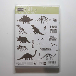 No Bones About It | Retired Photopolymer Stamp Set | BRAND NEW