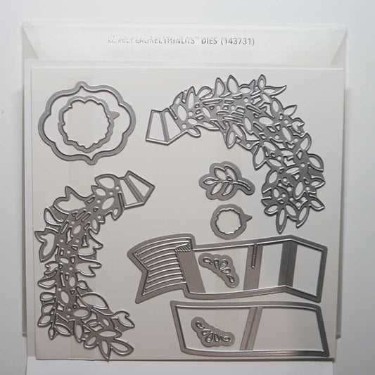 Lovely Laurel Thinlits Dies | Retired Framelits Collection