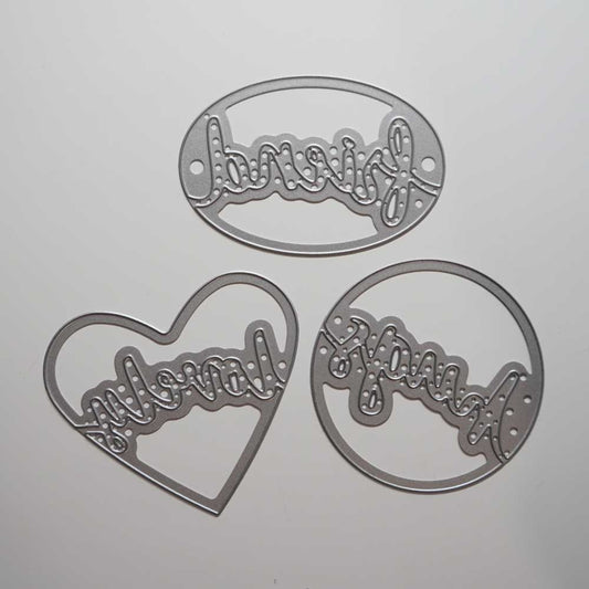 Lovely Words Framelits Dies | Retired Framelits Collection