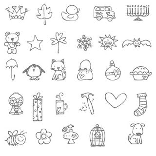 Every Little Bit | Retired Wood Mount Stamp Set | Stampin' Up!
