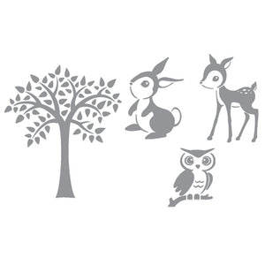 Forest Friends | Retired Wood Mount Stamp Set | Stampin' Up!
