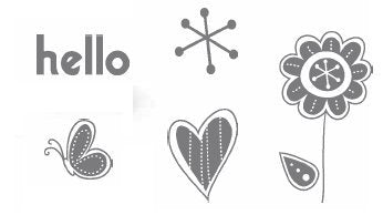 Hello Again and Hello Blossoms | Retired Wood Mount Stamp Set | Stampin' Up!