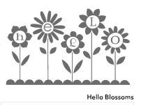 Hello Again and Hello Blossoms | Retired Wood Mount Stamp Set | Stampin' Up!