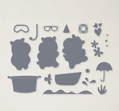 Hippo Dies | Retired Dies Collection | Stampin' Up!