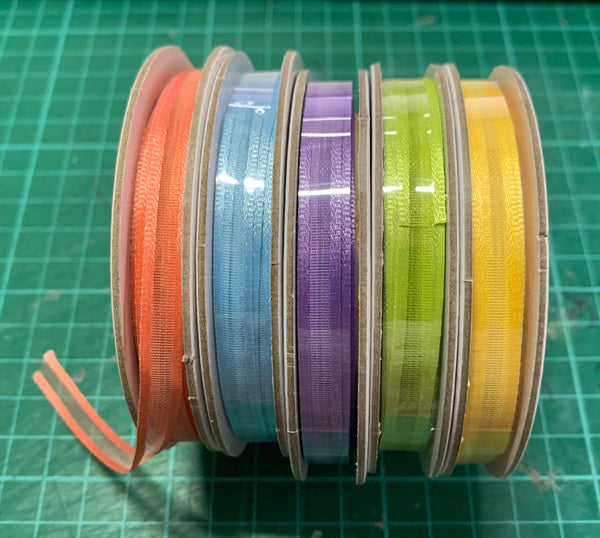 Organdy Ribbon | Saleabration 2019 | Five Colours | Retired | Stampin' Up!