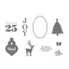 Joyous Celebrations | Retired Wood Mount Stamp Set | Stampin' Up!