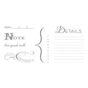 Notes and Details | Retired Wood Mount Stamp Set | Stampin' Up!