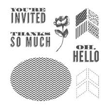 Oh, Hello | Retired Wood Mount Stamp Set | Stampin' Up!