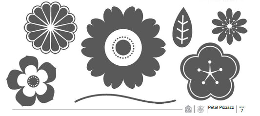 Petal Pizzazz | Retired Wood Mount Stamp Set | Stampin' Up!