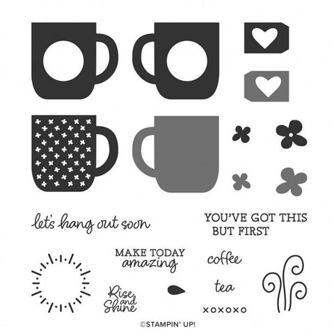 Rise and Shine, Reversible | Saleabration 2020 | Retired Photopolymer Stamp Set | Stampin' Up!