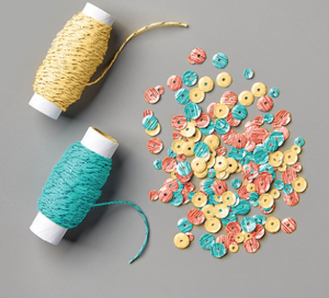 Metallic Bakers Twine and Sequins Combo Pack | Saleabration 2020 | Retired