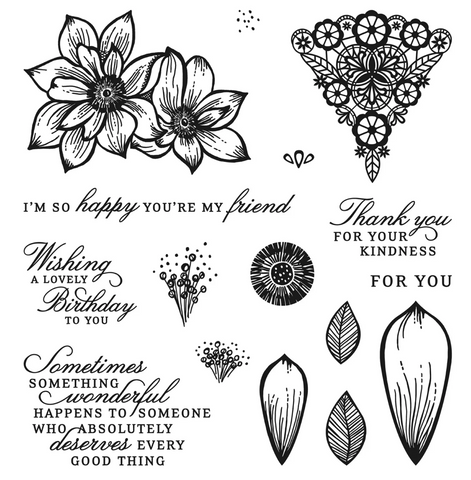 Delicate Petals | Retired Photopolymer Stamp Set | Stampin' Up!