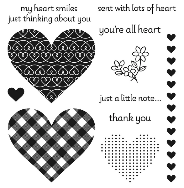 Lots of Heart | Retired Photopolymer Stamp Set | Stampin' Up!