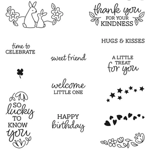 Oval Occasions | Retired Cling Mount Stamp Set | Stampin' Up!