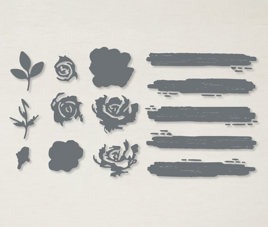 Beautiful Brushstrokes Dies | Retired Dies Collection | Stampin' Up!