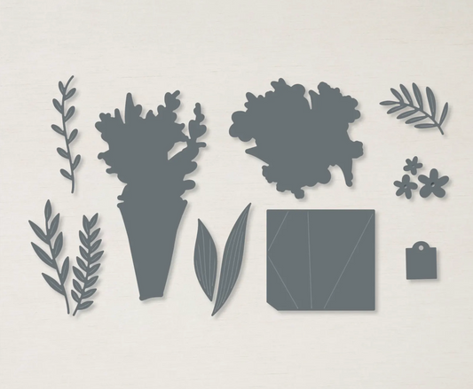 Wrapped Flowers Dies | Retired Dies Collection | Stampin' Up!