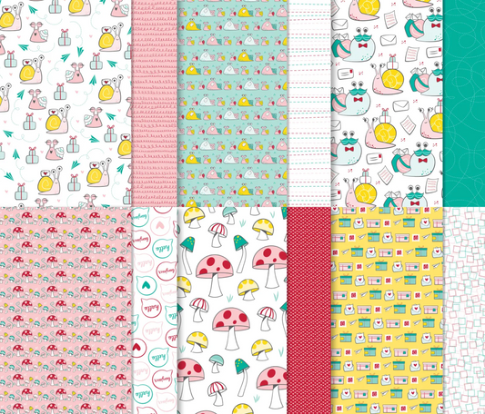Snail Mail DSP | 6 Sheets | Retired Paper | Stampin' Up!