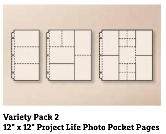 Project Life by Stampin' Up! | 12 x 12 Page Protectors | Retired Product Line