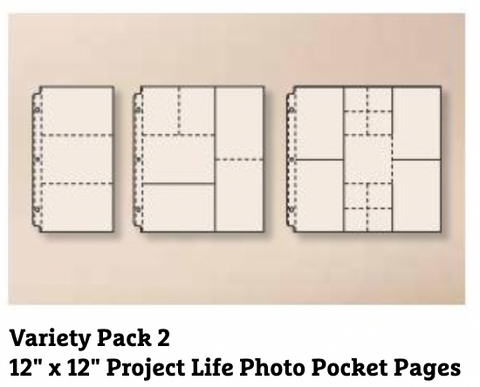 Project Life by Stampin' Up! | 12 x 12 Page Protectors | Retired Product Line