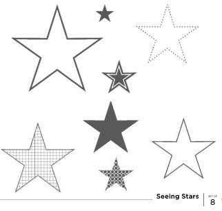 Seeing Stars | Retired Wood Mount Stamp Set | Stampin' Up!
