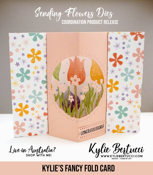 Kylie's Fancy Fold Tutorial - Pop up card