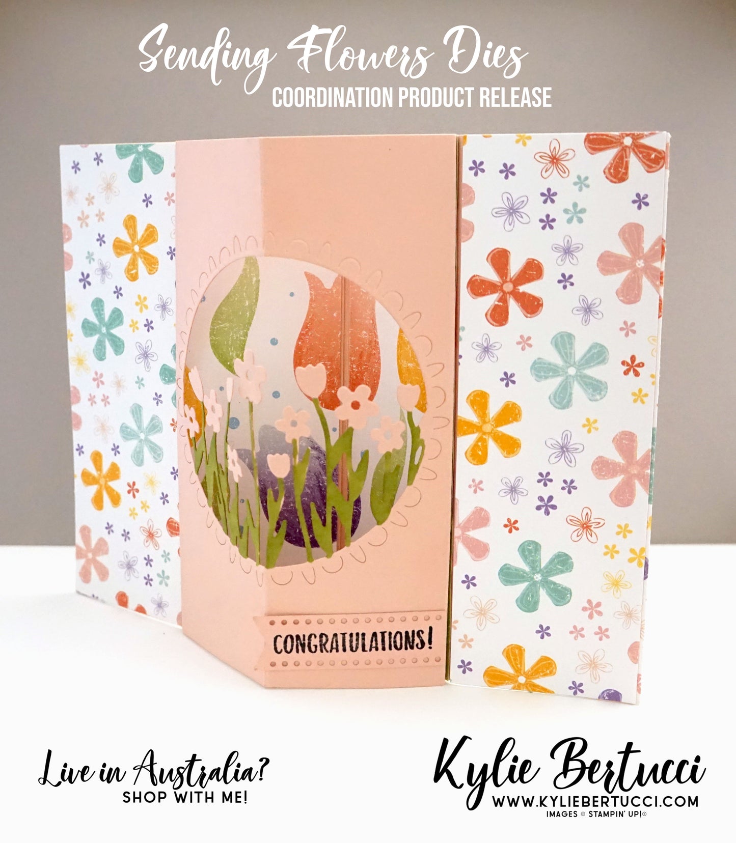Kylie's Fancy Fold Tutorial - Pop up card