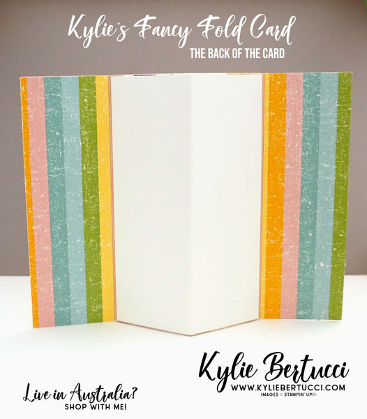 Kylie's Fancy Fold Tutorial - Pop up card
