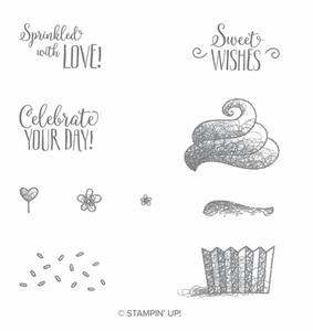 Hello Cupcake | Sale-a-Bration 2019 | Retired Photopolymer Stamp Set | Stampin' Up!