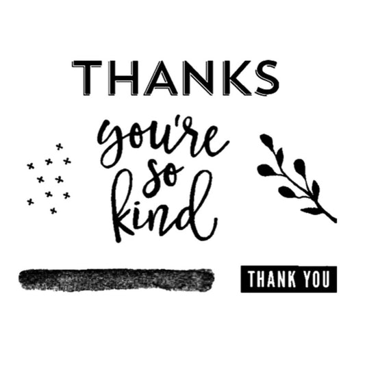Notes of Kindness | Retired Photopolymer Stamp Set | Stampin' Up!