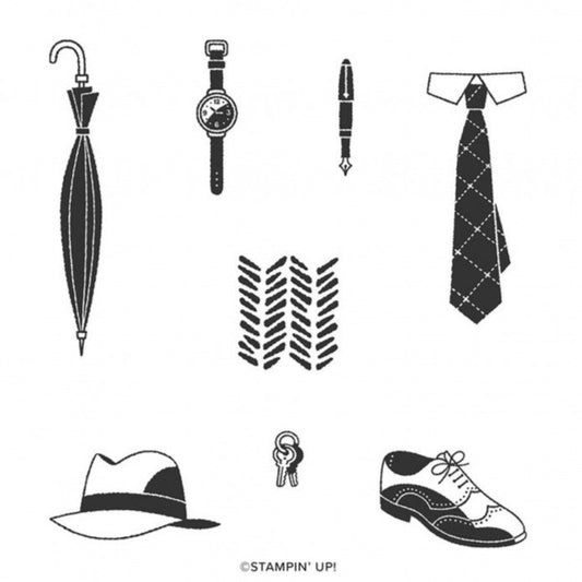 Well Dressed | Saleabration 2020 | Retired Cling Mount Stamp Set | Stampin' Up!