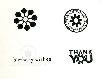 Wow Flowers | Retired Wood Mount Stamp Set | Stampin' Up!