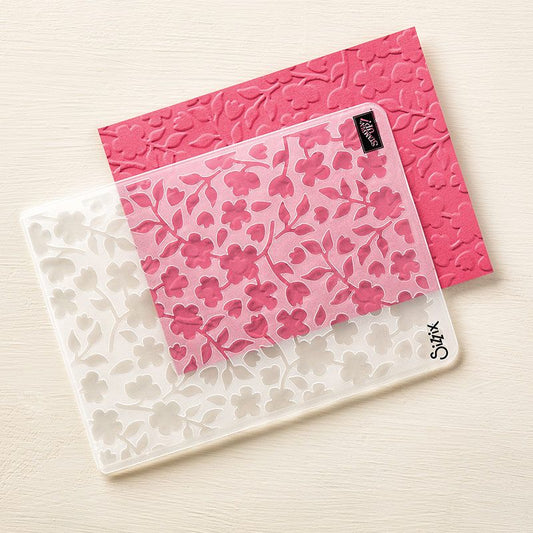 Spring Flowers | Retired Embossing Folder Stampin' Up!