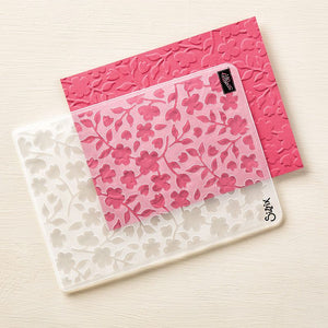 Spring Flowers | Retired Embossing Folder Stampin' Up!
