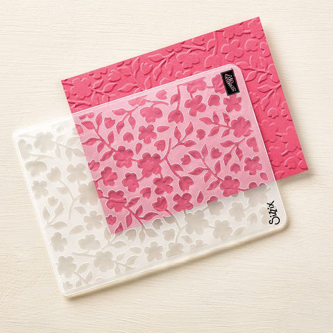 Spring Flowers | Retired Embossing Folder Stampin' Up!