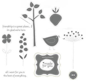 Best of Everything | Retired Wood Mount Stamp Set | Stampin' Up!