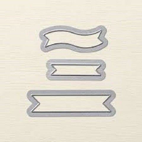Bitty Banners Dies | Retired Framelits Collection | Stampin' Up!