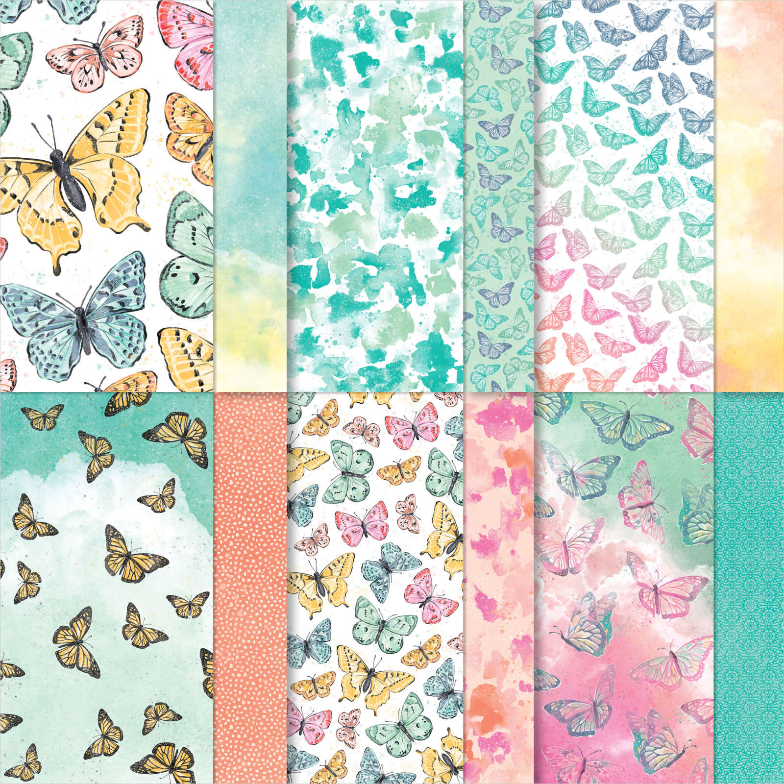 Butterfly Bijou | Full Pack | Retired Saleabration Paper | Brand New, Unopened | Stampin' Up!