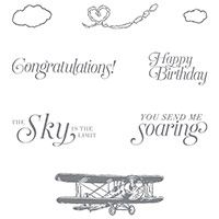 Sky is the Limit | Retired Clear Mount Stamp Set | Stampin' Up!