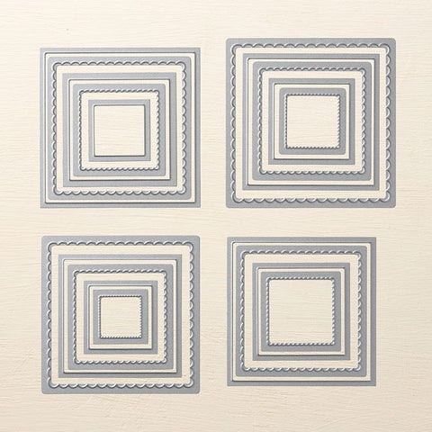 Layering Squares Dies | Retired Dies Collection | Stampin' Up!