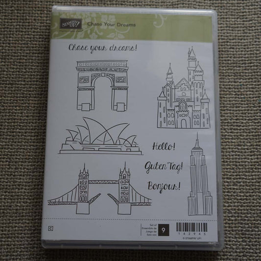 Chase Your Dreams | Retired Clear Mount Stamp Set