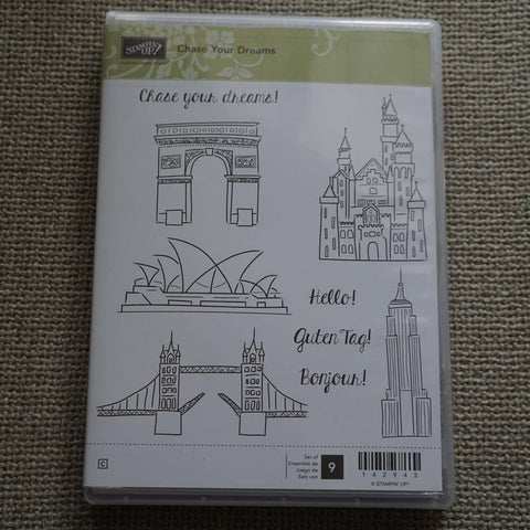 Chase Your Dreams | Retired Clear Mount Stamp Set