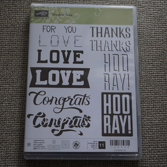 Double Take | Retired Photopolymer Stamp Set