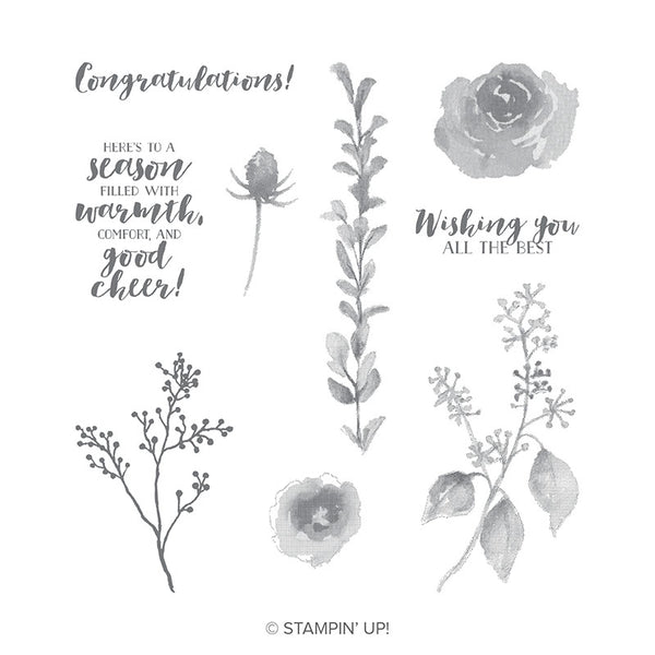 First Frost | Retired Clear Mount Stamp Set | Stampin' Up!