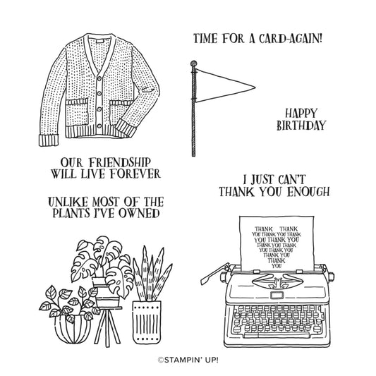 Forever Friendship | Retired Cling Mount Stamp Set | Stampin' Up!