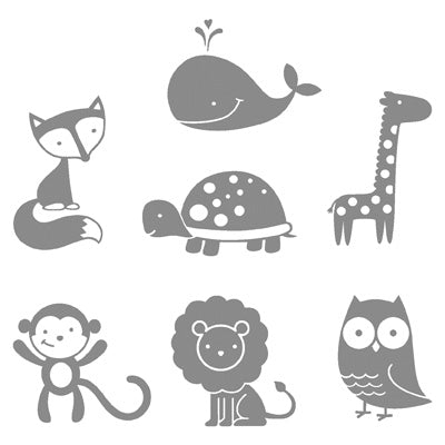 Fox and Friends | Retired Wood Mount Stamp Set | Stampin' Up!