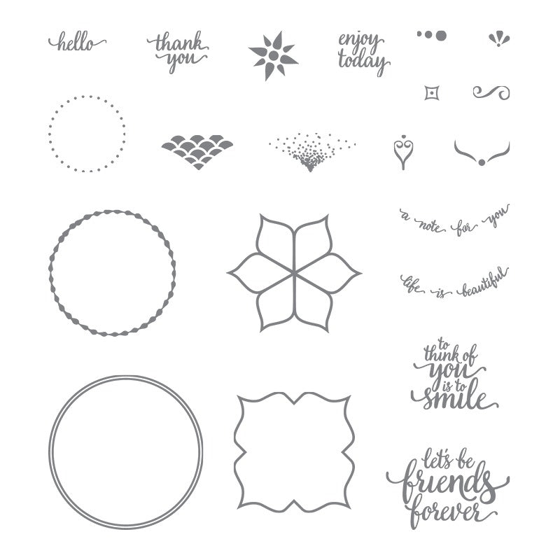 Eastern Beauty | Retired Photopolymer Stamp Set | Stampin' Up!